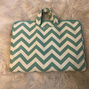 Chevron Laptop Bag